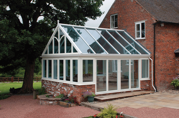 Decorative Gable ended conservatory
