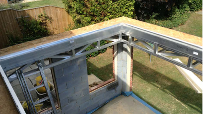 DCS6000 aluminium roof structure 2
