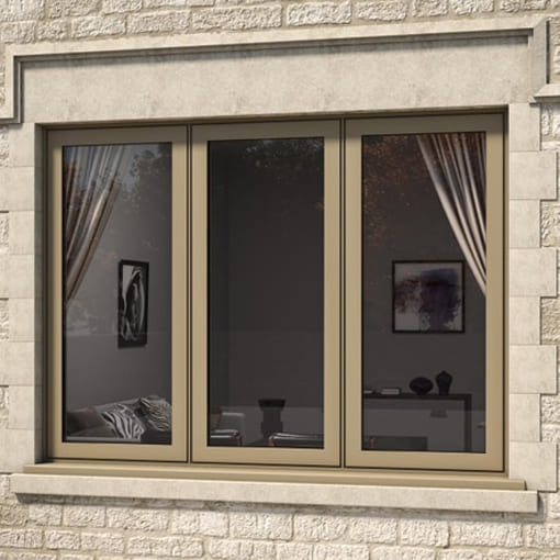 aluk flush aluminium window