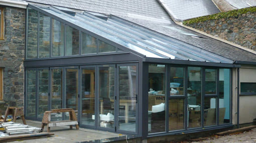 Smart aluminium conservatories
