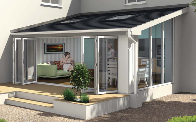 Lean to conservatories and extensions
