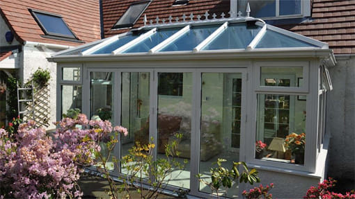 Veka Halo and wendland upvc conservatory